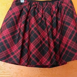 Plaid skirt